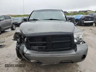 2005 Dodge Dakota SLT with VIN 1D7HE42KX5S287505, listed as a Copart auction lot 41743035 with 192,636 mi miles and Salvage Title. Bid and sale history available at carsss.com. Image 5.