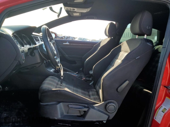 2015 Volkswagen Golf GTI S with VIN 3VWTT7AU2FM074229, listed as a Copart auction lot 67164194 with 128,653 mi miles and Salvage Title. Bid and sale history available at carsss.com. Image 7.