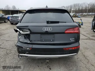 2018 Audi Q5 Premium Plus with VIN WA1BNAFY5J2073944, listed as a Copart auction lot 52778875 with 48,083 mi miles and Salvage Title. Bid and sale history available at carsss.com. Image 6.