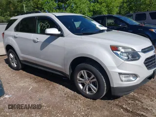 2016 Chevrolet Equinox LT z VIN 2GNALCEKXG6357539, wystawiony jako IAAI lot #42337750 z przebiegiem 107 487 mil mil oraz . Historia ofert i sprzedaży dostępna na DreamBid. Obrazek 1.
