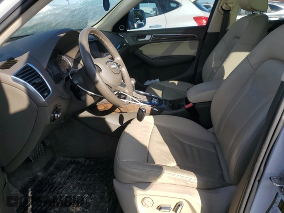 2014 Audi Q5 Premium Plus with VIN WA1LFAFPXEA052219, listed as a Copart auction lot 81892424 with 79,771 mi miles and Salvage title. Bid and sale history available at DreamBid. Image 7.