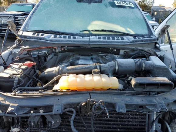 2017 Ford F-150 XL with VIN 1FTFW1EGXHKC98531, listed as a Copart auction lot 83644384 with 110,138 mi miles and Salvage Title. Bid and sale history available at carsss.com. Image 11.