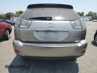 2005 Lexus RX 330 with VIN JTJGA31U050059147, listed as a Copart auction lot 64481685 with 185,305 mi miles and Salvage title. Bid and sale history available at DreamBid. Image 6.