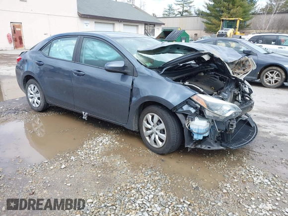2015 Toyota Corolla L with VIN 2T1BURHE2FC398263, listed as a IAAI auction lot 41974719 with 157,631 mi miles and . Bid and sale history available at DreamBid. Image 1.