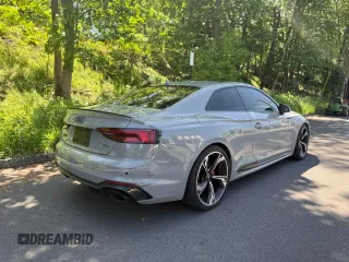 2018 Audi RS 5 z VIN WUAPWAF50JA904659, wystawiony jako Copart lot #57560835 z przebiegiem 88 168 mil mil oraz Tytuł czysty. Historia ofert i sprzedaży dostępna na DreamBid. Obrazek 4.