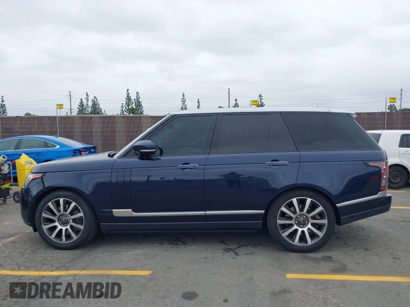 2015 Land Rover Range Rover Autobiography with VIN SALGV2TF1FA198949, listed as a IAAI auction lot 42110536 with 134,560 mi miles and . Bid and sale history available at DreamBid. Image 14.