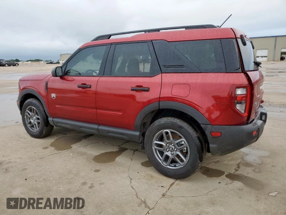 2025 Ford Bronco Sport Big Bend with VIN 3FMCR9BN8SRE50686, listed as a Copart auction lot 59564705 with 689 mi miles and Salvage title. Bid and sale history available at DreamBid. Image 2.