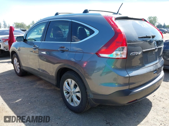 2014 Honda CR-V EX-L with VIN 5J6RM4H79EL077096, listed as a IAAI auction lot 42153513 with 104,972 mi miles and . Bid and sale history available at DreamBid. Image 3.