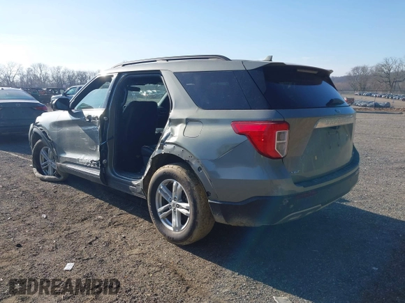 2020 Ford Explorer XLT with VIN 1FMSK8DH7LGC25007, listed as a IAAI auction lot 41772003 with 68,605 mi miles and . Bid and sale history available at carsss.com. Image 3.