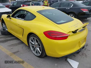 2014 Porsche Cayman with VIN WP0AA2A84EK172111, listed as a IAAI auction lot 41581508 with 91,509 mi miles and . Bid and sale history available at DreamBid. Image 3.