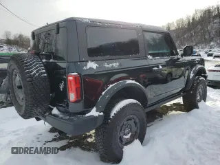 2023 Ford Bronco with VIN 1FMDE5AH2PLA91748, listed as a Copart auction lot 51133005 with Not provided miles and Salvage title. Bid and sale history available at DreamBid. Image 3.
