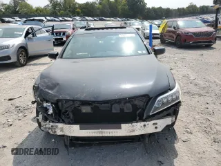 2016 Acura RLX Tech Pkg with VIN JH4KC1F55GC000317, listed as a Copart auction lot 71071264 with 107,861 mi miles and Salvage Title. Bid and sale history available at carsss.com. Image 5.