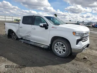 2023 Chevrolet Silverado 1500 LTZ with VIN 2GCUDGED2P1128460, listed as a Copart auction lot 49184465 with 4,780 mi miles and Salvage Title. Bid and sale history available at carsss.com. Image 4.