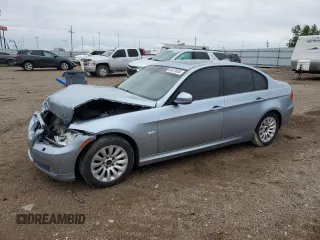 2009 BMW 3 Series 328i xDrive with VIN WBAPK53519A513663, listed as a Copart auction lot 58475935 with 150,558 mi miles and Salvage title. Bid and sale history available at DreamBid. Image 1.