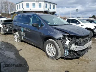 2021 Chrysler Voyager LXi z VIN 2C4RC1DGXMR525803, wystawiony jako Copart lot #46672535 z przebiegiem 62 792 mil mil oraz Szkoda całkowita • Salvage title. Historia ofert i sprzedaży dostępna na DreamBid. Obrazek 4.
