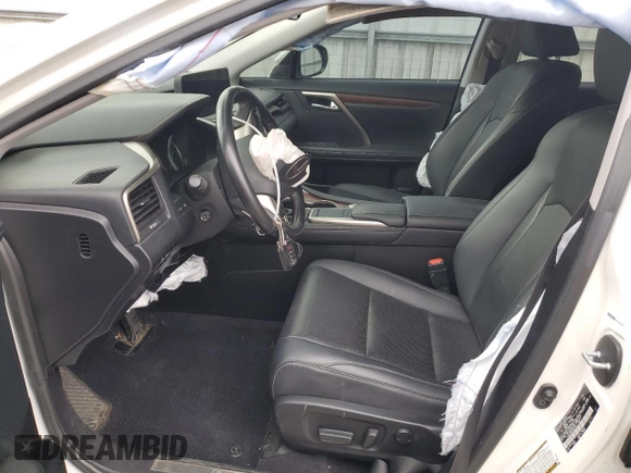 2021 Lexus RX 350 with VIN JTJHZMDA7M2051652, listed as a Copart auction lot 57218985 with 17,013 mi miles and Salvage title. Bid and sale history available at DreamBid. Image 7.