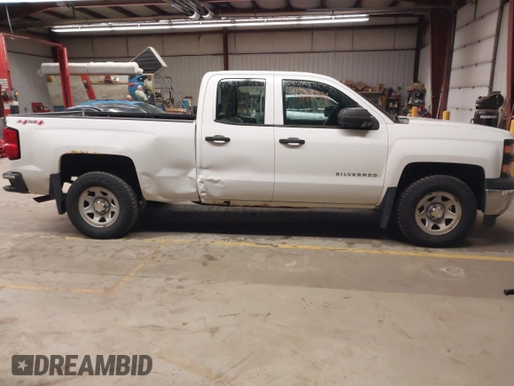 2014 Chevrolet Silverado 1500 Work Truck with VIN 1GCVKPEHXEZ182977, listed as a IAAI auction lot 41793244 with 135,879 mi miles and . Bid and sale history available at DreamBid. Image 13.