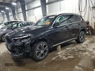2019 BMW X5 xDrive40i with VIN 5UXCR6C57KLL51601, listed as a Copart auction lot 41971365 with 50,155 mi miles and Salvage Title. Bid and sale history available at carsss.com. Image 1.