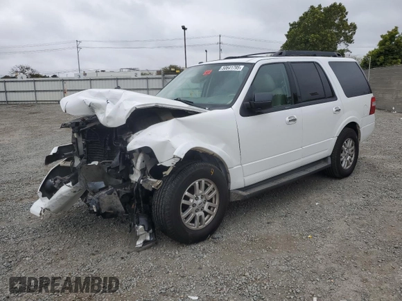 2014 Ford Expedition King Ranch с VIN 1FMJU1J53EEF02550, выставлен на аукционе Copart как лот 50641795 с пробегом Не указан миль и Списание • Salvage title. История ставок и продаж доступна на DreamBid. Изображение 1.