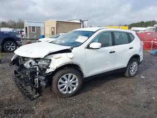 2016 Nissan Rogue S with VIN JN8AT2MTXGW027990, listed as a IAAI auction lot 41216179 with 167,650 mi miles. Bid and sale history available at carsss.com. Image 2.