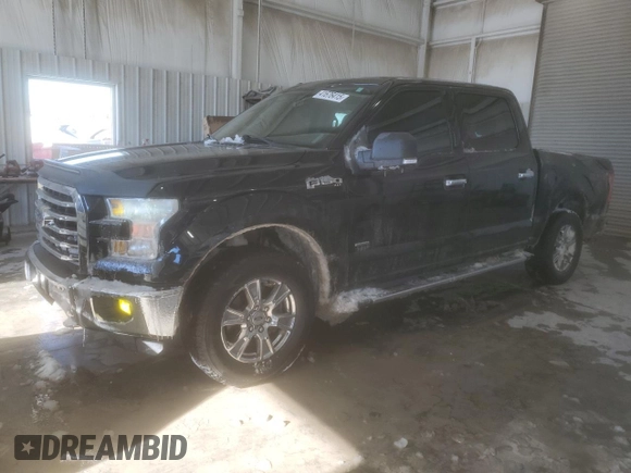 2015 Ford F-150 XLT with VIN 1FTEW1EPXFKD35666, listed as a Copart auction lot 41676415 with 182,665 mi miles and Salvage Title. Bid and sale history available at DreamBid. Image 1.