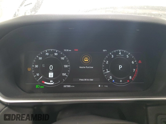 2018 Land Rover Range Rover Sport HSE with VIN SALWR2RV4JA192201, listed as a Copart auction lot 48343185 with 87,988 mi miles and Salvage Title. Bid and sale history available at carsss.com. Image 9.