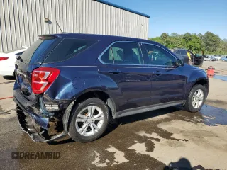 2017 Chevrolet Equinox LS z VIN 2GNALBEK6H1565023, wystawiony jako Copart lot #52769845 z przebiegiem 110 723 mil mil oraz Szkoda całkowita • Salvage title. Historia ofert i sprzedaży dostępna na DreamBid. Obrazek 3.