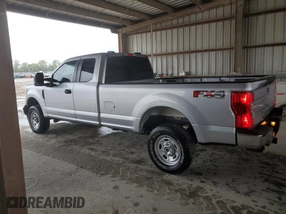 2022 Ford F-250 XL with VIN 1FT7X2BN5NEE57105, listed as a Copart auction lot 50933385 with 40,854 mi miles and Salvage Title. Bid and sale history available at DreamBid. Image 2.