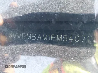 2023 Mazda CX-30 S with VIN 3MVDMBAM1PM540711, listed as a IAAI auction lot 41971646 with 40,668 mi miles and . Bid and sale history available at DreamBid. Image 17.