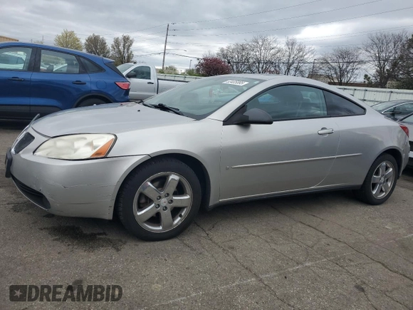 2006 Pontiac G6 GT with VIN 1G2ZH158064145436, listed as a Copart auction lot 53405895 with 84,581 mi miles and Salvage Title. Bid and sale history available at carsss.com. Image 1.