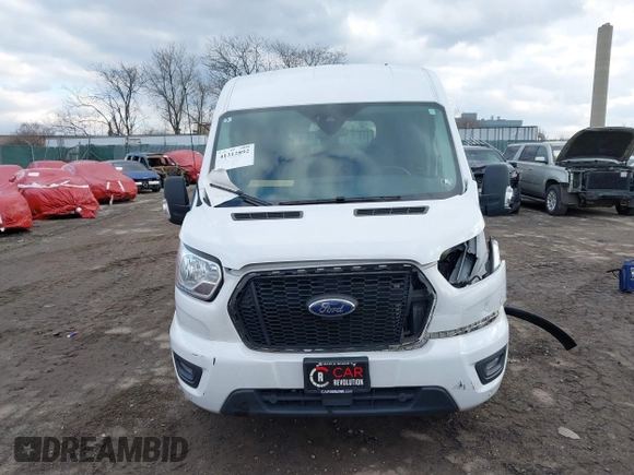 2021 Ford Transit Passenger XL with VIN 1FBAX2C82MKA32735, listed as a IAAI auction lot 41312892 with 62,053 mi miles and . Bid and sale history available at DreamBid. Image 19.