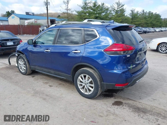 2017 Nissan Rogue S with VIN 5N1AT2MM7HC833255, listed as a IAAI auction lot 41951708 with 150,044 mi miles and . Bid and sale history available at DreamBid. Image 3.