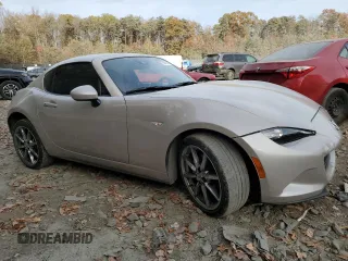 2023 Mazda MX-5 Miata Grand Touring with VIN JM1NDAM70P0552860, listed as a Copart auction lot 79240314 with 16,173 mi miles and Salvage title. Bid and sale history available at DreamBid. Image 4.
