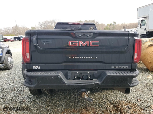 2022 GMC Sierra 3500HD Denali with VIN 1GT49WEY5NF300792, listed as a Copart auction lot 86604054 with 0 mi miles and Salvage Title. Bid and sale history available at carsss.com. Image 6.