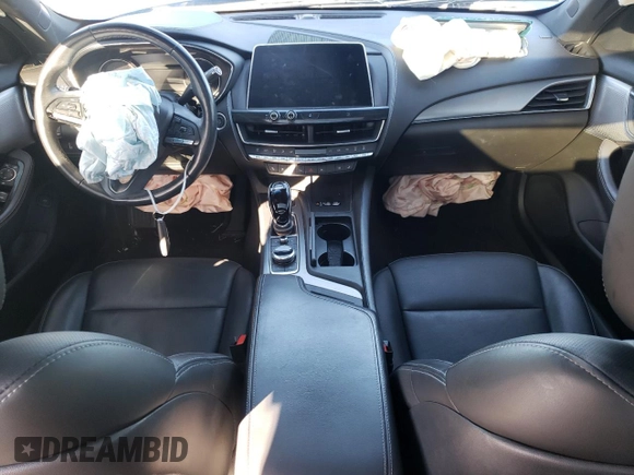 2021 Cadillac CT5 Premium Luxury with VIN 1G6DN5RW8M0135940, listed as a Copart auction lot 86903414 with Not Provided miles and Salvage Title. Bid and sale history available at DreamBid. Image 8.