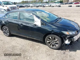 2015 Honda Civic EX with VIN 19XFB2F80FE244423, listed as a IAAI auction lot 41963292 with 65,837 mi miles and . Bid and sale history available at DreamBid. Image 13.