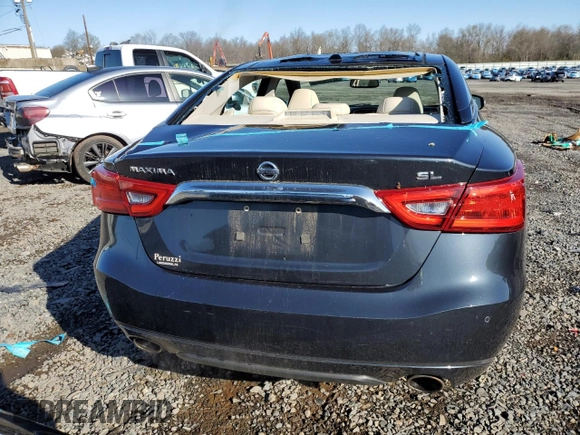 2016 Nissan Maxima SV with VIN 1N4AA6AP2GC434063, listed as a Copart auction lot 52179995 with 106,761 mi miles and Salvage Title. Bid and sale history available at carsss.com. Image 6.