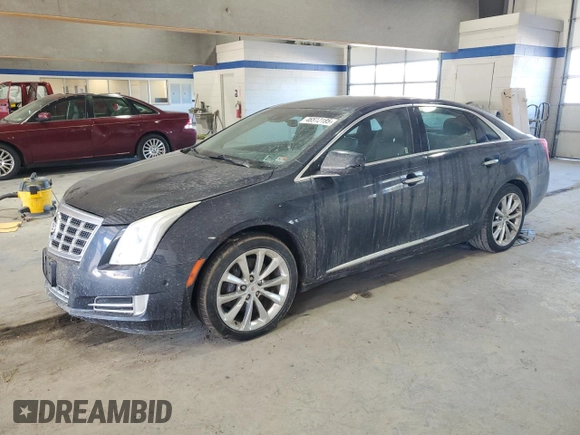 2014 Cadillac XTS Luxury with VIN 2G61M5S35E9161635, listed as a Copart auction lot 46512185 with 136,270 mi miles and Clean Title. Bid and sale history available at DreamBid. Image 1.