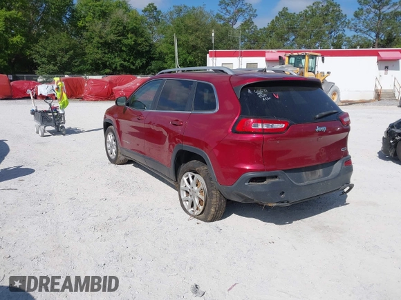 2017 Jeep Cherokee Latitude with VIN 1C4PJLCS6HW604607, listed as a IAAI auction lot 42026228 with 164,934 mi miles and . Bid and sale history available at carsss.com. Image 3.