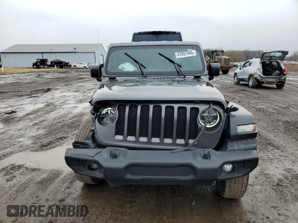 2020 Jeep Wrangler Unlimited Sport S z VIN 1C4HJXDN7LW286915, wystawiony jako Copart lot #51834275 z przebiegiem 33 129 mil mil oraz Szkoda całkowita • Salvage title. Historia ofert i sprzedaży dostępna na DreamBid. Obrazek 5.