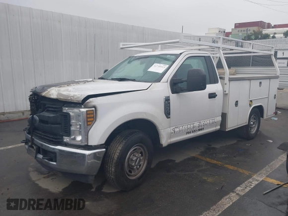 2019 Ford Super Duty F-250 SRW XL with VIN 1FDBF2A60KEC36428, listed as a IAAI auction lot 41735313 with 1 mi miles. Bid and sale history available at carsss.com. Image 16.