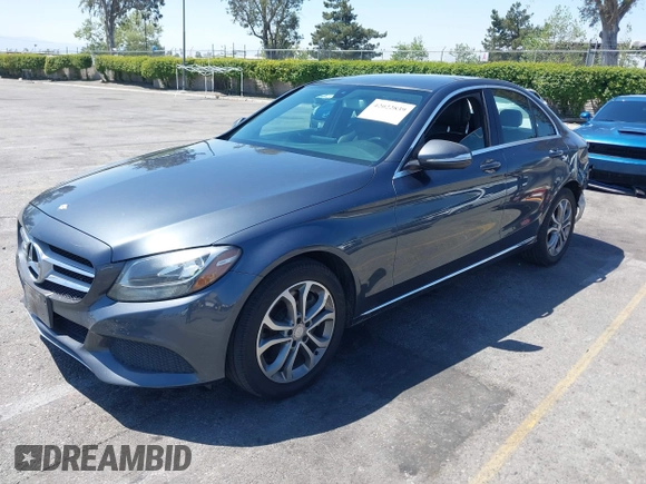 2015 Mercedes-Benz C 300 with VIN 55SWF4JB0FU056044, listed as a IAAI auction lot 42022839 with 146,295 mi miles and . Bid and sale history available at carsss.com. Image 18.