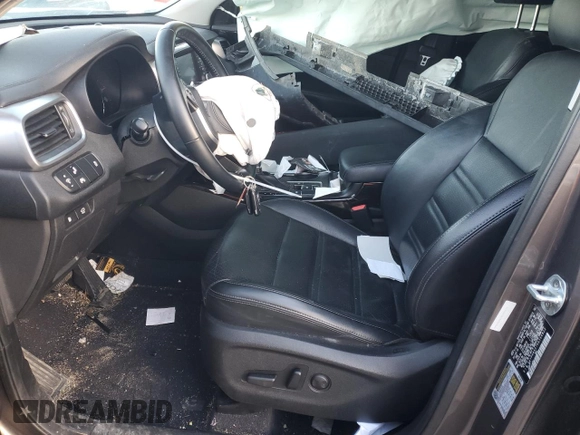 2019 Kia Sorento EX with VIN 5XYPH4A57KG554822, listed as a Copart auction lot 88598805 with 82,380 mi miles and Salvage Title. Bid and sale history available at DreamBid. Image 7.