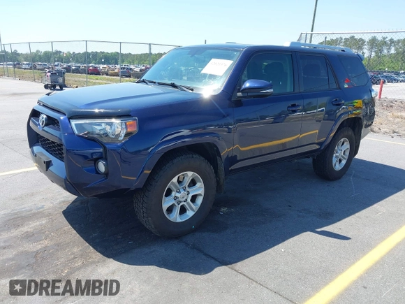 2017 Toyota 4Runner SR5 with VIN JTEBU5JR6H5470826, listed as a IAAI auction lot 42021376 with 60,460 mi miles and . Bid and sale history available at DreamBid. Image 18.