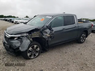 2017 Honda Ridgeline RTL with VIN 5FPYK3F55HB016071, listed as a Copart auction lot 61341075 with 120,294 mi miles and Salvage title. Bid and sale history available at DreamBid. Image 1.