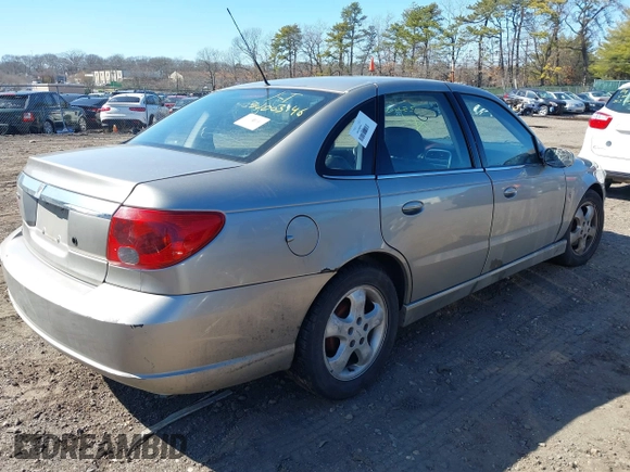 2003 Saturn LS with VIN 1G8JU54F43Y546465, listed as a IAAI auction lot 41896175 with 999,999 mi miles. Bid and sale history available at carsss.com. Image 4.