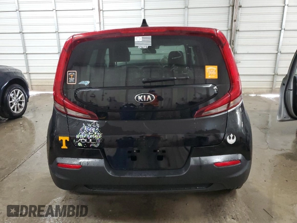 2020 Kia Soul LX with VIN KNDJ23AU9L7721074, listed as a Copart auction lot 85486454 with 47,618 mi miles and Salvage Title. Bid and sale history available at carsss.com. Image 6.