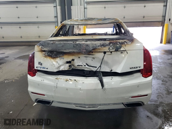 2015 Cadillac CTS Luxury AWD with VIN 1G6AX5SX2F0143051, listed as a Copart auction lot 54432315 with Not provided miles and Salvage title. Bid and sale history available at DreamBid. Image 6.