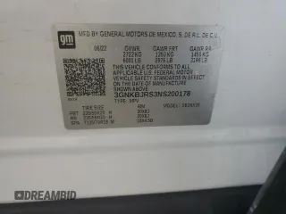 2022 Chevrolet Blazer LT с VIN 3GNKBJRS3NS200178, выставлен на аукционе Copart как лот 46787645 с пробегом 33 083 миль миль и Списание • Salvage title. История ставок и продаж доступна на DreamBid. Изображение 14.
