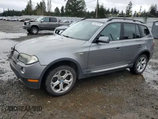 2009 BMW X3 xDrive30i with VIN WBXPC934X9WJ26260, listed as a Copart auction lot 50270245 with 80,312 mi miles and Salvage Title. Bid and sale history available at carsss.com. Image 1.